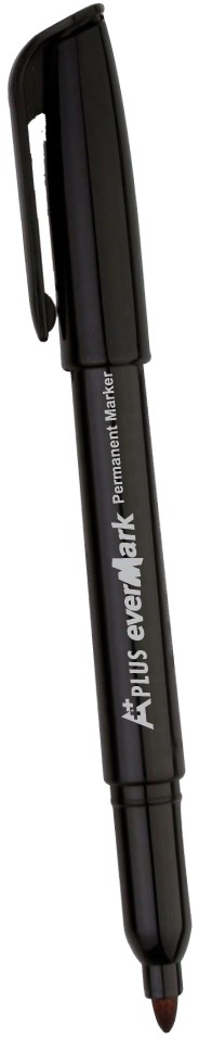 Permanent marker A+,  tanji PY100200 obli vrh 2mm