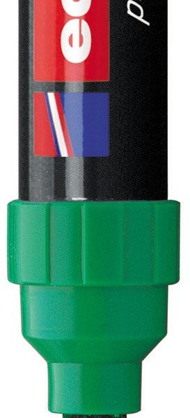 PERMANENTNI MARKER EDDING E-390, ZELENA, KOSI VRH, DEBLJI