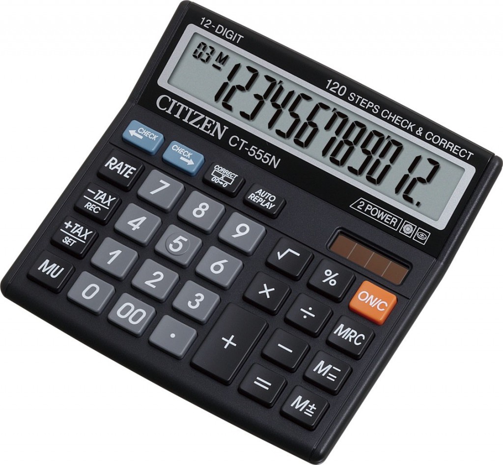 Kalkulator stoni CITIZEN CT 555